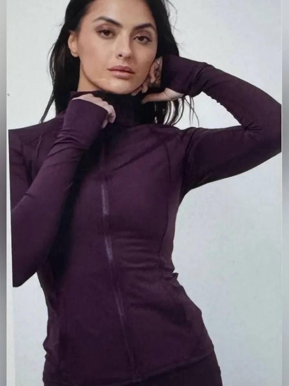 Gottex | Plum Zip-Front Jacket